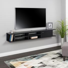 Wall Mounted Media Console with Door